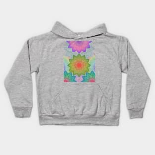 Vector flowers Kids Hoodie